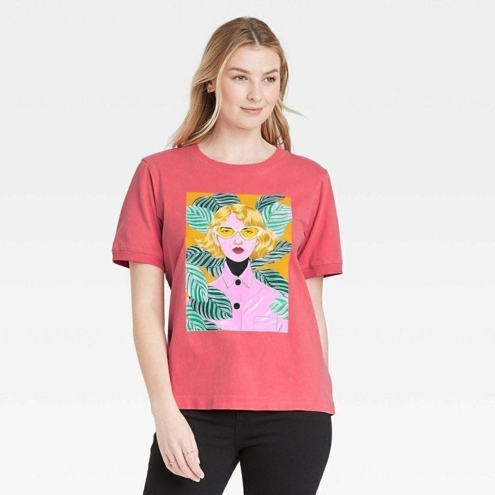 Women's Bijou Karman Sunglasses‎ Short Sleeve Graphic T-Shirt - M
